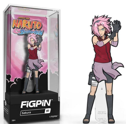 FiGPiN: Naruto Shippuden - Sakura #91 - The Mage's Emporium Shumi Toys & Gifts Shopify Collective Shumi Toys & Gifts Used English FiGPiN Japanese Style Comic Book
