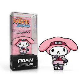FiGPiN: Naruto x Hello Kitty - My Melody Sakura #636 - The Mage's Emporium Shumi Toys & Gifts Shopify Collective Shumi Toys & Gifts Used English FiGPiN Japanese Style Comic Book