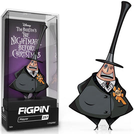 FiGPiN: Nightmare Before Christmas - Mayor #257 - The Mage's Emporium Shumi Toys & Gifts Shopify Collective Shumi Toys & Gifts Used English FiGPiN Japanese Style Comic Book