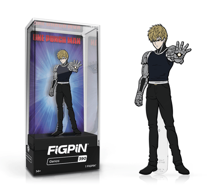 FiGPiN: One Punch Man - Genos #390 - The Mage's Emporium Shumi Toys & Gifts Shopify Collective Shumi Toys & Gifts Used English FiGPiN Japanese Style Comic Book