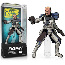 FiGPiN: Star Wars - Captain Rex [No Helmet] #573 - The Mage's Emporium Shumi Toys & Gifts Shopify Collective Shumi Toys & Gifts Used English FiGPiN Japanese Style Comic Book