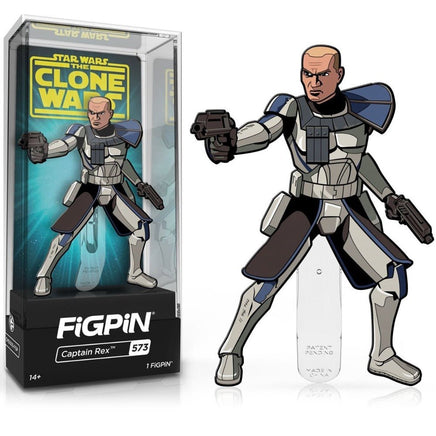 FiGPiN: Star Wars - Captain Rex [No Helmet] #573 - The Mage's Emporium Shumi Toys & Gifts Shopify Collective Shumi Toys & Gifts Used English FiGPiN Japanese Style Comic Book