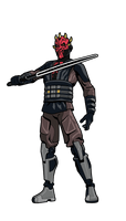 FiGPiN: Star Wars - Darth Maul [Darksaber] #575 - The Mage's Emporium Shumi Toys & Gifts Shopify Collective Shumi Toys & Gifts Used English FiGPiN Japanese Style Comic Book