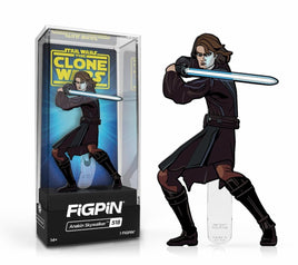 FiGPiN: Star Wars: The Clone Wars - Anakin Skywalker #518 - The Mage's Emporium Shumi Toys & Gifts Shopify Collective Shumi Toys & Gifts Used English FiGPiN Japanese Style Comic Book