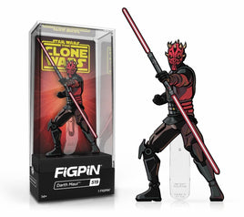 FiGPiN: Star Wars: The Clone Wars - Darth Maul #519 - The Mage's Emporium Shumi Toys & Gifts Shopify Collective Shumi Toys & Gifts Used English FiGPiN Japanese Style Comic Book