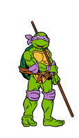 FiGPiN: Teenage Mutant Ninja Turtles - Donatello #568 - The Mage's Emporium Shumi Toys & Gifts Shopify Collective Shumi Toys & Gifts Used English FiGPiN Japanese Style Comic Book