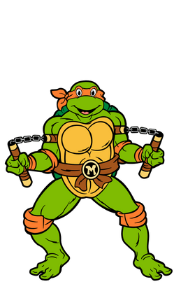 FiGPiN: Teenage Mutant Ninja Turtles - Michaelangelo #567 - The Mage's Emporium Shumi Toys & Gifts Shopify Collective Shumi Toys & Gifts Used English FiGPiN Japanese Style Comic Book