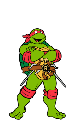 FiGPiN: Teenage Mutant Ninja Turtles - Raphael #569 - The Mage's Emporium Shumi Toys & Gifts Shopify Collective Shumi Toys & Gifts Used English FiGPiN Japanese Style Comic Book
