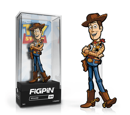 FiGPiN: Toy Story 4 - Woody #194 - The Mage's Emporium Shumi Toys & Gifts Shopify Collective Shumi Toys & Gifts Used English FiGPiN Japanese Style Comic Book