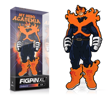 FiGPiN XL: My Hero Academia - Endeavor #X26 - The Mage's Emporium Shumi Toys & Gifts Shopify Collective Shumi Toys & Gifts Used English FiGPiN XL Japanese Style Comic Book