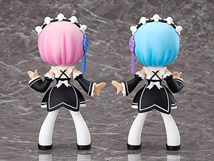 Fine Clover Re:Zero - Starting Life in Another World: Yurumari Rem & Ram Soft Vinyl Figures - The Mage's Emporium Super Anime Store Shopify Collective Super Anime Store Used English Figures Japanese Style Comic Book