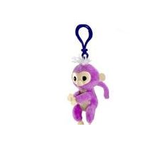Fingerlings Plush Clip On - Purple
