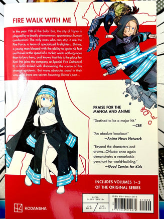 Fire Force Omnibus Vol 1 - The Mage's Emporium Kodansha 2410 BackInStock Used English Manga Japanese Style Comic Book