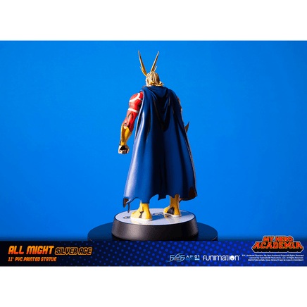 First 4 Figures: My Hero Academia - All Might Silver Age 11 - Inch PVC Statue - The Mage's Emporium Shumi Toys & Gifts Shopify Collective Shumi Toys & Gifts Used English Statue Japanese Style Comic Book