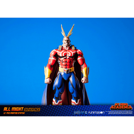 First 4 Figures: My Hero Academia - All Might Silver Age 11 - Inch PVC Statue - The Mage's Emporium Shumi Toys & Gifts Shopify Collective Shumi Toys & Gifts Used English Statue Japanese Style Comic Book