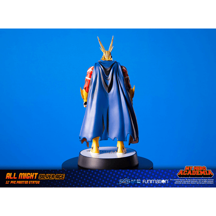 First 4 Figures: My Hero Academia - All Might Silver Age 11 - Inch PVC Statue - The Mage's Emporium Shumi Toys & Gifts Shopify Collective Shumi Toys & Gifts Used English Statue Japanese Style Comic Book
