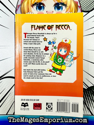 Flame of Recca Vol 1 - The Mage's Emporium Viz Media 2408 BackInStock Used English Manga Japanese Style Comic Book