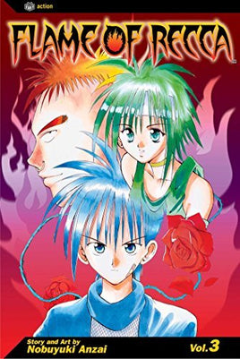 Flame of Recca Vol 3 Ex Library - The Mage's Emporium Viz Media 2409 UPDATEMETA Used English Manga Japanese Style Comic Book