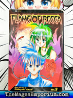 Flame of Recca Vol 3 Ex Library - The Mage's Emporium Viz Media 2409 UPDATEMETA Used English Manga Japanese Style Comic Book