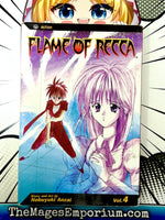 Flame of Recca Vol 4 Ex Library - The Mage's Emporium Viz Media 2411 UPDATEMETA Used English Manga Japanese Style Comic Book