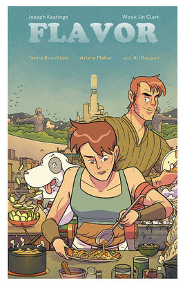 Flavor TPB - The Mage's Emporium The Multiverse Shopify Collective The Multiverse Used English Graphic Novels Japanese Style Comic Book