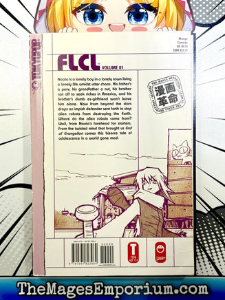 FLCL Vol 1 - The Mage's Emporium Tokyopop 2412 BackInStock Used English Manga Japanese Style Comic Book