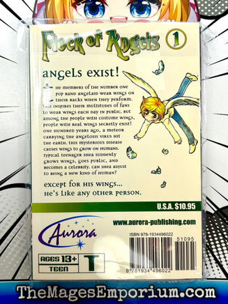 Flock of Angels Vol 1 - The Mage's Emporium Aurora 2411 UPDATEMETA Used English Manga Japanese Style Comic Book