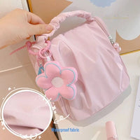 Flower Pendant Makeup Bag - The Mage's Emporium Kore Kawaii Kore Kawaii Shopify Collective Used English Japanese Style Comic Book