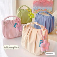 Flower Pendant Makeup Bag - The Mage's Emporium Kore Kawaii Kore Kawaii Shopify Collective Used English Japanese Style Comic Book