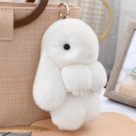 Fluffy Bunny Plushie Keychains - The Mage's Emporium Kore Kawaii Kore Kawaii Shopify Collective Used English Japanese Style Comic Book