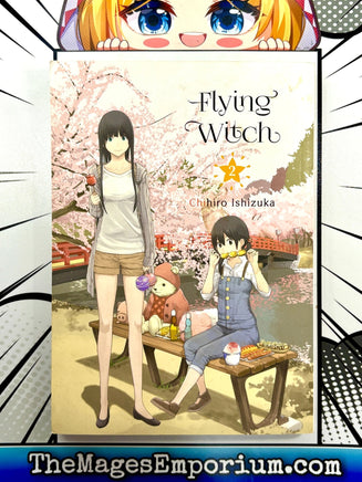 Flying Witch Vol 2 - The Mage's Emporium Vertical Comics 2411 BackInStock Used English Manga Japanese Style Comic Book