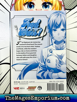 Food Wars! Vol 30 - The Mage's Emporium Viz Media 2405 alltags description Used English Manga Japanese Style Comic Book