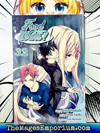 Food Wars! Vol 32 - The Mage's Emporium Viz Media 2405 alltags description Used English Manga Japanese Style Comic Book