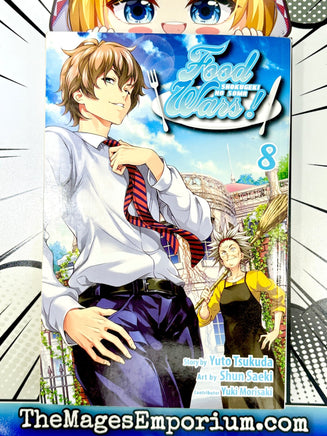 Food Wars Vol 8 - The Mage's Emporium Viz Media outofstock Used English Manga Japanese Style Comic Book