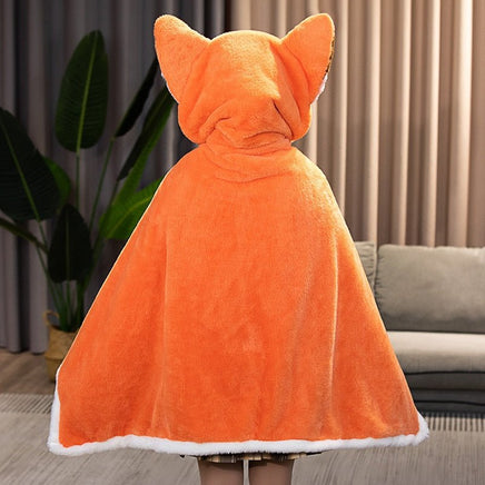 Fox Blanket Hoodie - The Mage's Emporium Kore Kawaii Kore Kawaii Shopify Collective Used English Japanese Style Comic Book