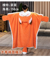 Fox Blanket Hoodie - The Mage's Emporium Kore Kawaii Kore Kawaii Shopify Collective Used English Japanese Style Comic Book