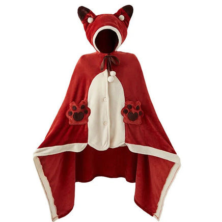 Fox Hoodie Cloak - The Mage's Emporium Kore Kawaii Kore Kawaii Shopify Collective Used English Japanese Style Comic Book