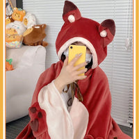 Fox Hoodie Cloak - The Mage's Emporium Kore Kawaii Kore Kawaii Shopify Collective Used English Japanese Style Comic Book