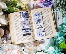 Frank Kafka reading Quotes Double Sided Bookmark - The Mage's Emporium White Rose Books & More Shopify Collective White Rose Books & More Used English Bookmark Japanese Style Comic Book