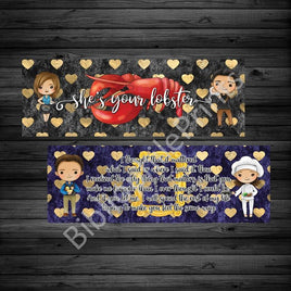 Friends Couples Double Sided Bookmark - The Mage's Emporium White Rose Books & More Shopify Collective White Rose Books & More Used English Bookmark Japanese Style Comic Book