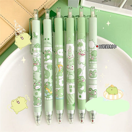 Frog Gel Pens - The Mage's Emporium Kore Kawaii Kore Kawaii Shopify Collective Used English Japanese Style Comic Book