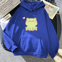 Froggy Love Hoodie - The Mage's Emporium Kore Kawaii Kore Kawaii Shopify Collective Used English Japanese Style Comic Book