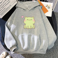 Froggy Love Hoodie - The Mage's Emporium Kore Kawaii Kore Kawaii Shopify Collective Used English Japanese Style Comic Book