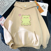 Froggy Love Hoodie - The Mage's Emporium Kore Kawaii Kore Kawaii Shopify Collective Used English Japanese Style Comic Book