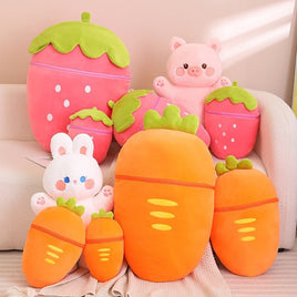 Fruit Transform Animal Plushies - The Mage's Emporium Kore Kawaii Kore Kawaii Shopify Collective Used English Japanese Style Comic Book