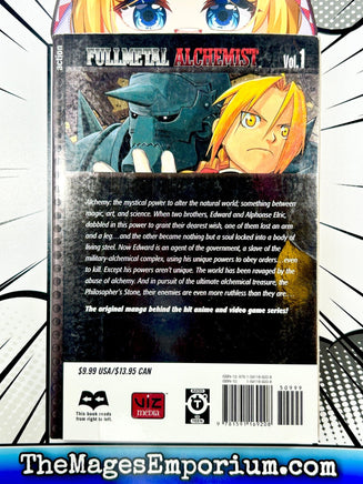 Fullmetal Alchemist Vol 1 - The Mage's Emporium Viz Media 2409 BackInStock Used English Manga Japanese Style Comic Book