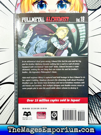 Fullmetal Alchemist Vol 18 - The Mage's Emporium Viz Media 2404 bis1 bis3 Used English Manga Japanese Style Comic Book