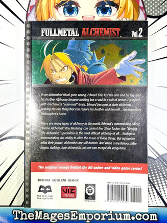 Fullmetal Alchemist Vol 2 - The Mage's Emporium Viz Media 2501 BackInStock clearance Used English Manga Japanese Style Comic Book