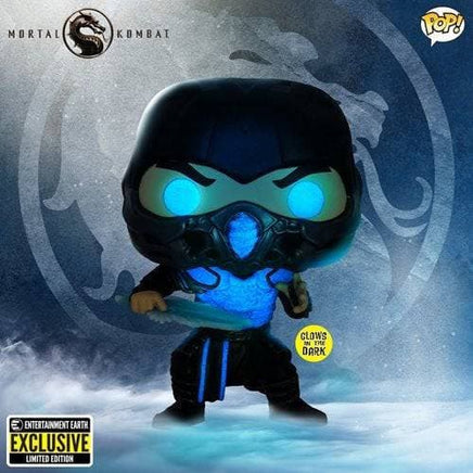 Funko #1057 Mortal Kombat 2021 Sub - Zero Glow - in - the - Dark Pop! Vinyl Figure - Entertainment Earth Exclusive - The Mage's Emporium ToyShnip Shopify Collective ToyShnip Used English Action Figure Japanese Style Comic Book