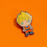 Funko Dragon Ball Z Super Saiyan Goku Pop! Enamel Pin - Entertainment Earth Exclusive - The Mage's Emporium ToyShnip Shopify Collective ToyShnip Used English Toys & Games Japanese Style Comic Book